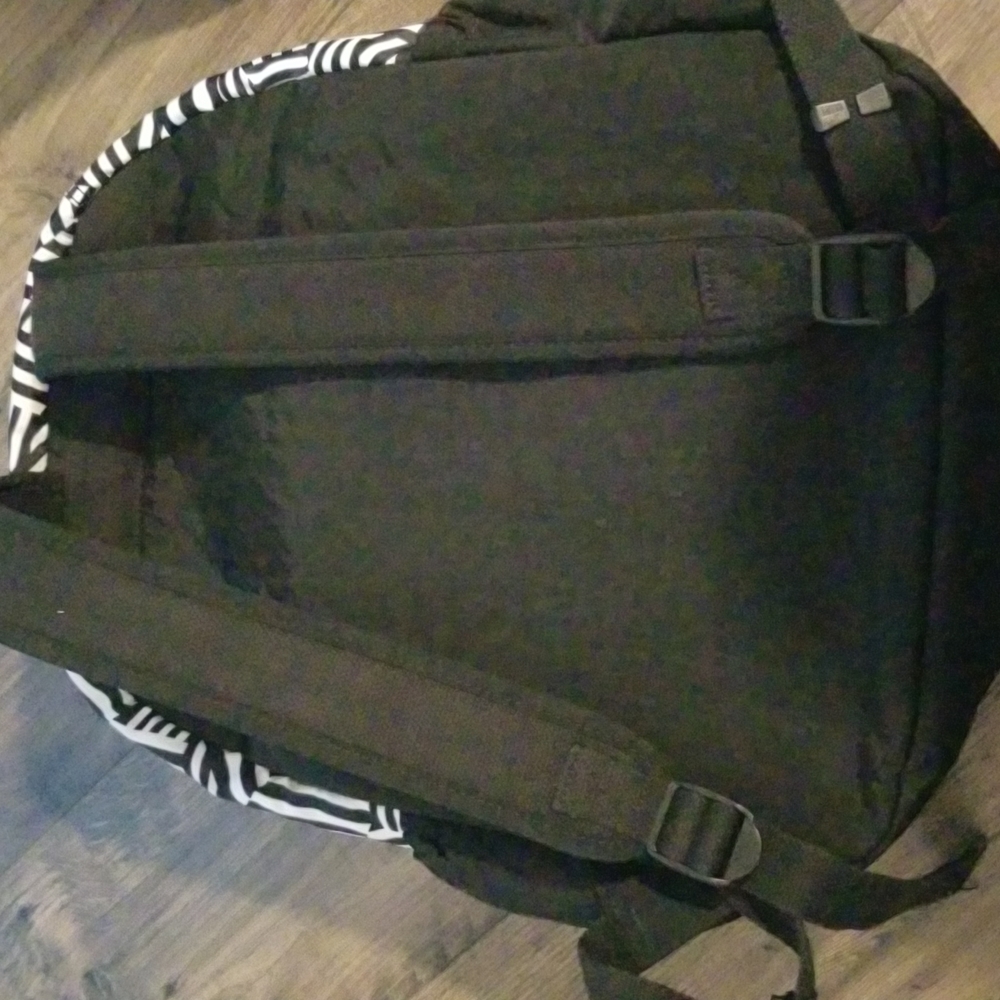 Kipling Full Size Backpack Black & Colorful Beaut… - image 4